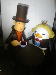 お茶会ですよ、